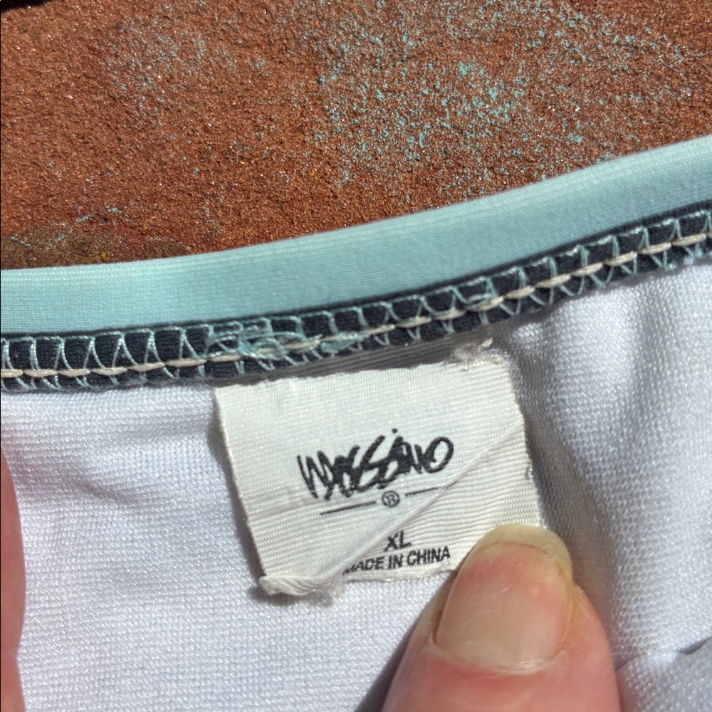 Mossimo Supply Co. Swim BIKINI in Mint and Charcoal 3 piece set L XL M - Picture 3 of 6